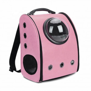 Rucsac Hublou Imitatie Piele rectangular Roz