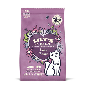 Lily's Kitchen - Marvelously Mature - Hrana uscata pentru pisici senioare 350g