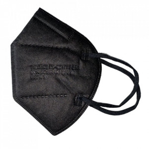Masca FFP2 color neagra fara valva