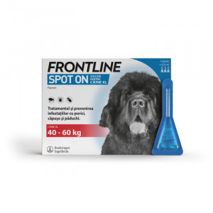 Pipeta deparazitare externa FRONTLINE Spot On XL caine 40-60kg