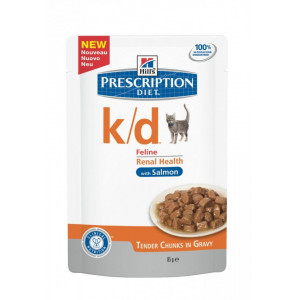 Plic pisici Hills k/d 85g - probleme renale