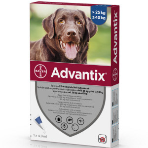 Advantix pipeta 25-40kg (caini)