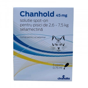 Chanhold 45mg pisici 2.6-7.5kg