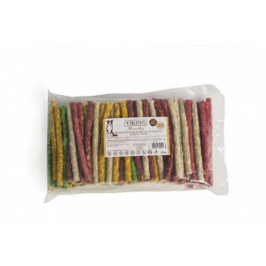 Recompense caini VIKING MUNCHY BATOANE COLOR 13CM 100BUC
