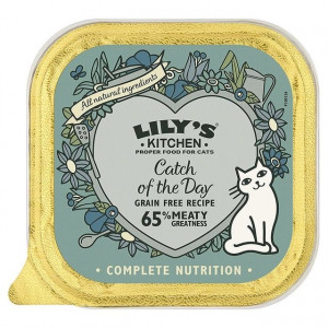Hrana umeda Lily's Kitchen, ingrediente Naturale, cu Somon, 85g, pentru pisici