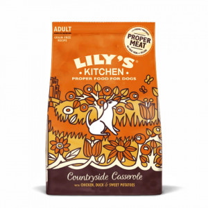 Lily's Kitchen, hrana uscata pentru caini adulti, cu pui si legume 2.5 kg