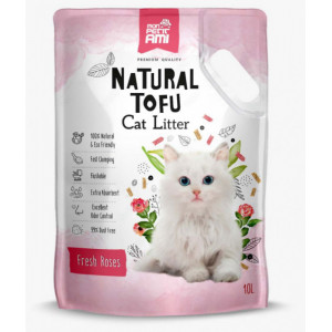 Nisip tofu pisici Mon Petit Ami Trandafiri 10L