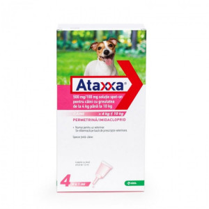Pipeta antiparazitara Ataxxa Dog M 4-10kg