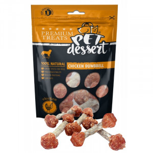 Recompense PET'S DESSERT CHICKEN DUMBBELL - 500 GR