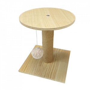 Sisal platforma rotunda natur