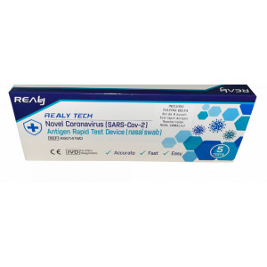 Test rapid Covid - proba nazala MODEL NOU, 5buc