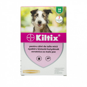 Kiltix zgarda antiparazitara caini S (38cm)