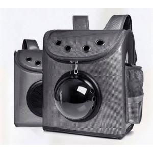Rucsac Hublou lucios rectangular negru