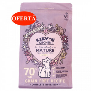 Hrana uscata pentru pisici Lily's Kitchen Marvelously Mature 800g