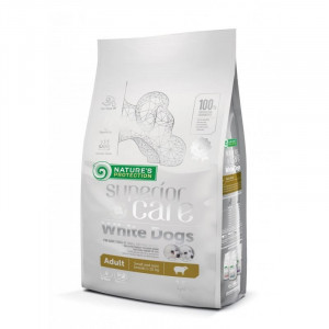 Natures Protection Superior Care White Dogs Lamb Adult Small&Mini Breeds 1.5 Kg