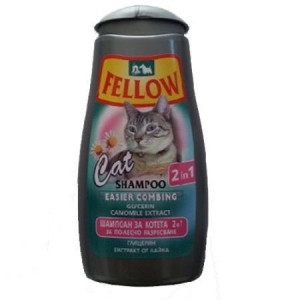 FELLOW Sampon pisică 2 în 1, 250 ml