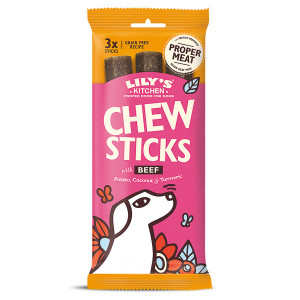Lily's Kitchen Chew Sticks - Recompense pentru caini (Vita)