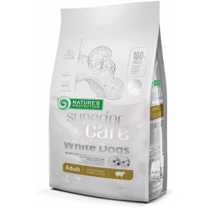 Natures Protection Superior Care White Dogs Lamb Adult Small&Mini Breeds 10 Kg
