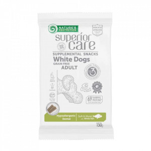 Recompense Natures Protection Superior care Hypoallergenic Dental with White Fish (150g)
