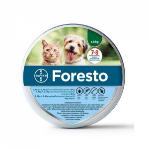 Foresto zgarda <8kg (caini/pisici)