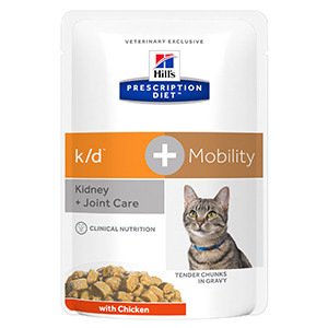 Hills PD Feline K/D plus Mobility 85 gr (plic)