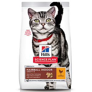 Hills SP Feline Adult Hairball and Indoor Chicken 1.5 kg