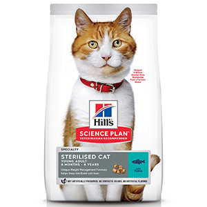 Hills SP Feline Young Adult Sterilised Tuna 15 kg