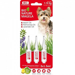 BIOPET Bio Nature Magela Dog 1-10kg, 3 pipete, 1,5 ml/blister