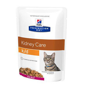 Hills PD Feline K/D Beef 85 g (plic)