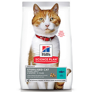 Hills SP Feline Young Adult Sterilised Tuna 300 g