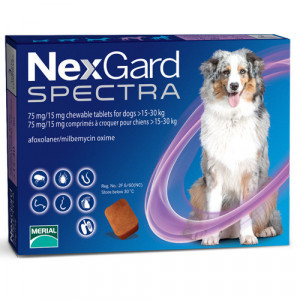 Nexgard Spectra comprimat caini 15-30kg