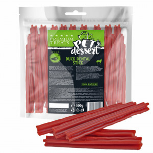 Recompense PET'S DESSERT DUCK DENTAL STICK 500 GR