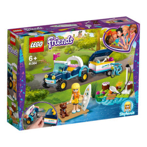LEGO Friends - Vehiculul cu remorca al Stephaniei 41364, +6 ani