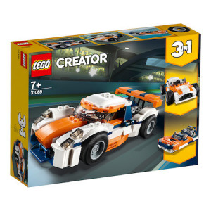 LEGO Creator 3 in 1 - Masina de curse Sunset 31089, 221 piese