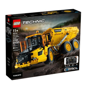 LEGO Technic: 6x6 Volvo Articulated Hauler 42114, 11 ani+, 2193 piese