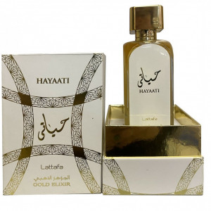 Parfum Lattafa, Hayaati Gold Elixir, Femei, Apa de Parfum 100ml