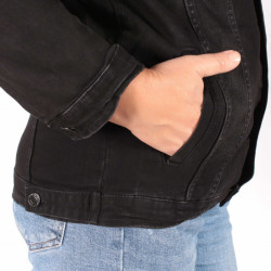 Geaca de blugi , Model CLASIC, Unisex, MASURA MARE (L-4XL), cu SUPERELESTAN 102