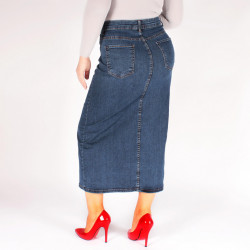 Fusta lunga blugi extraelastan 103