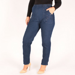 Blugi conici cu elastan 65