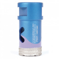Carota diamantata pentru gresie portelanata diam. 27 mm Montolit FS27