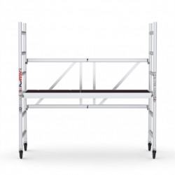 Schela mobila profesionala din aluminiu inaltime de lucru 2,7m ProTUBE F90