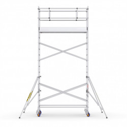 Schela mobila profesionala din aluminiu inaltime de lucru 6,2m ProTUBE L6