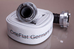Furtun refulare tip pompieri 100 mm rola 20 m + cuple One Flat Germany