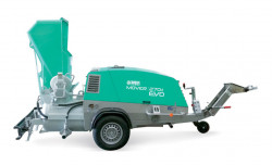 Pompa diesel pentru sapa cu paleta incarcare , remorcabila Imer Mover 270 DBR EVO T5 Yanmar 35 kW Stage V