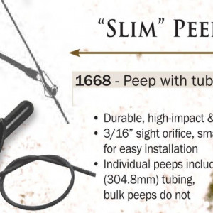 Peepsight cu aliniator Bohning Slim Hunter
