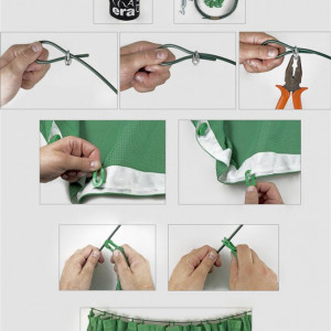 Plasa Protectie Verde Era 2.4 m x 4m