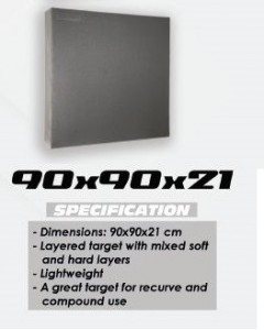 Tinta polifoam Avalon 90cm x 90cm x 21cm