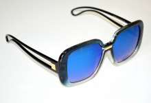 OCCHIALI da SOLE donna BLU azzurro bicolore lenti темные очки sunglasses BB20