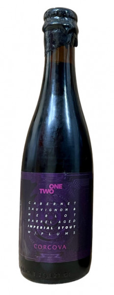 OneTwo - Corcova BA Imperial Stout w/ Plums