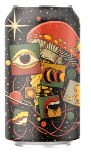 COLLECTIVE ARTS / VITAMIN SEA - Origin of Darkness Imperial Stout Aged in Rum Barrels w/ Coffee, Almonds, Lactose & Speculoos Cookies